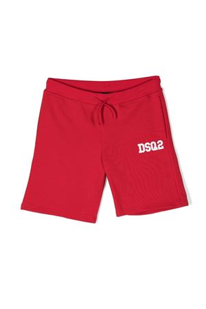 Logo-print sweatshorts DSQUARED KIDS | DQ1601D0A2FDQ405